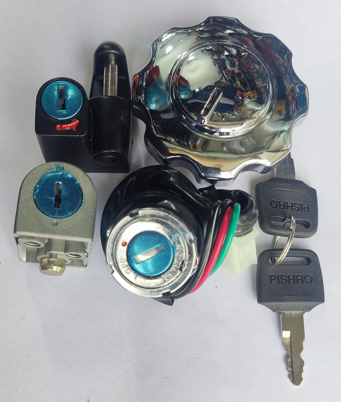 ست سوییچ CG125 ۴ تیکه خارجی موتورسیکلت هندا