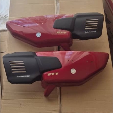 قاب بغل موتور سیکلت هندا انژکتوری زرشکی جفتی